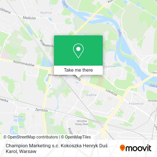 Champion Marketing s.c. Kokoszka Henryk Duś Karol map