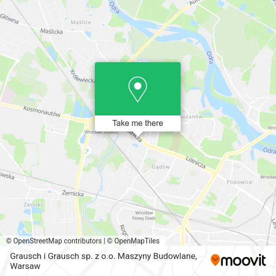 Карта Grausch i Grausch sp. z o.o. Maszyny Budowlane