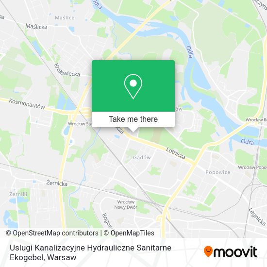 Uslugi Kanalizacyjne Hydrauliczne Sanitarne Ekogebel map