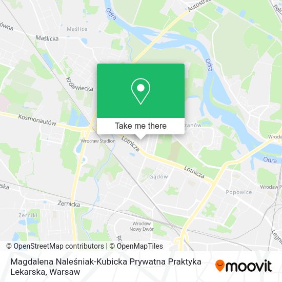 Magdalena Naleśniak-Kubicka Prywatna Praktyka Lekarska map