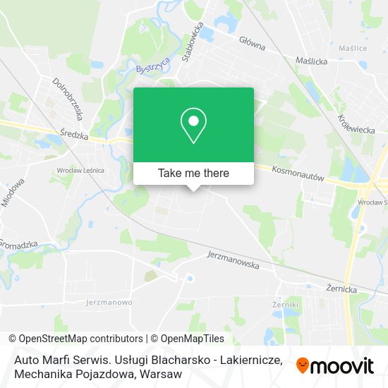 Auto Marfi Serwis. Usługi Blacharsko - Lakiernicze, Mechanika Pojazdowa map