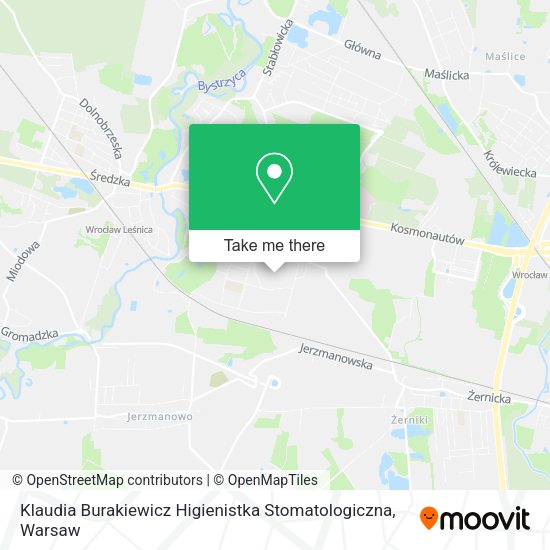 Klaudia Burakiewicz Higienistka Stomatologiczna map