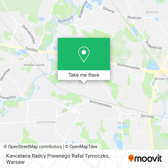 Kancelaria Radcy Prawnego Rafal Tymoczko map