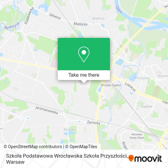 Szkoła Podstawowa Wrocławska Szkoła Przyszłości map