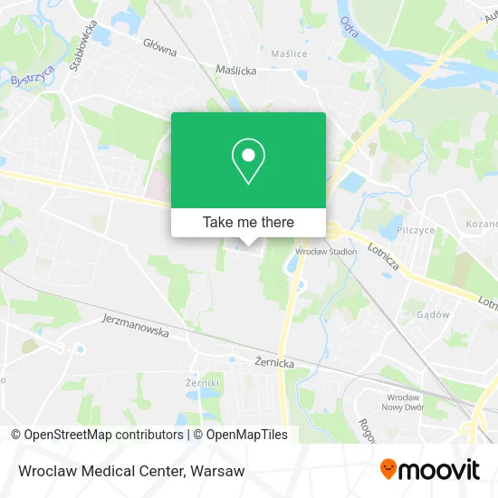 Карта Wroclaw Medical Center