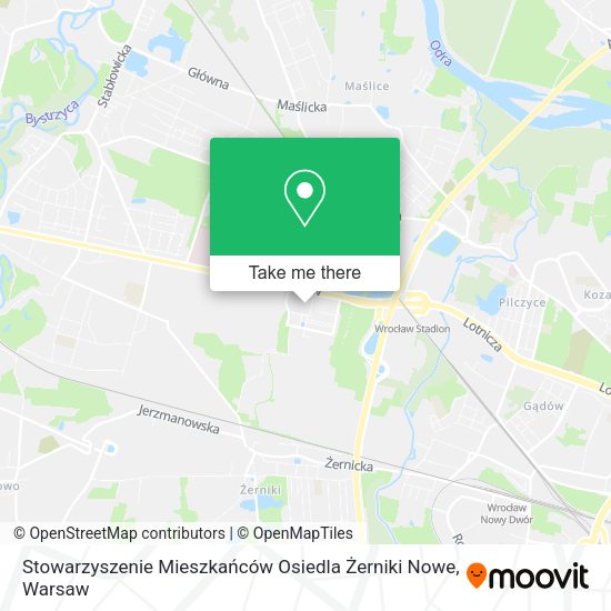 Stowarzyszenie Mieszkańców Osiedla Żerniki Nowe map