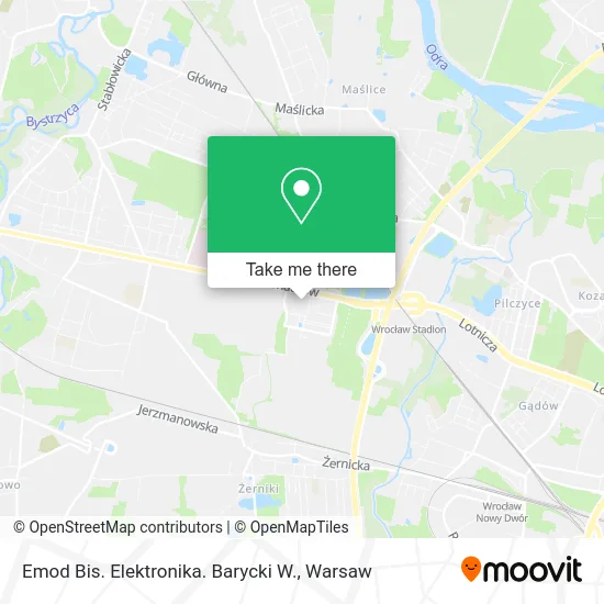 Карта Emod Bis. Elektronika. Barycki W.