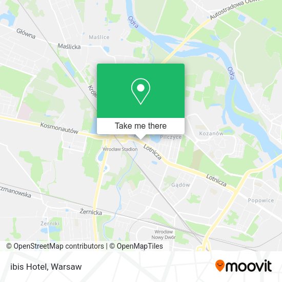 ibis Hotel map