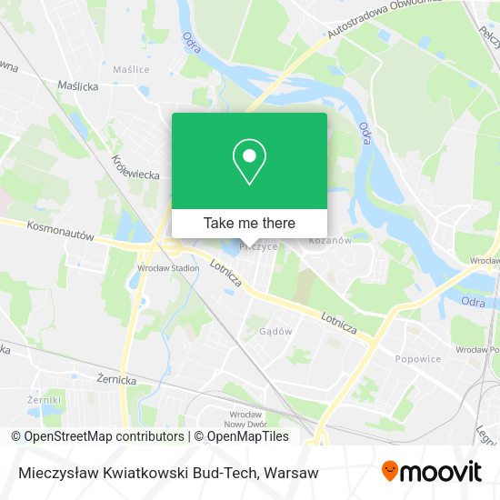 Mieczysław Kwiatkowski Bud-Tech map