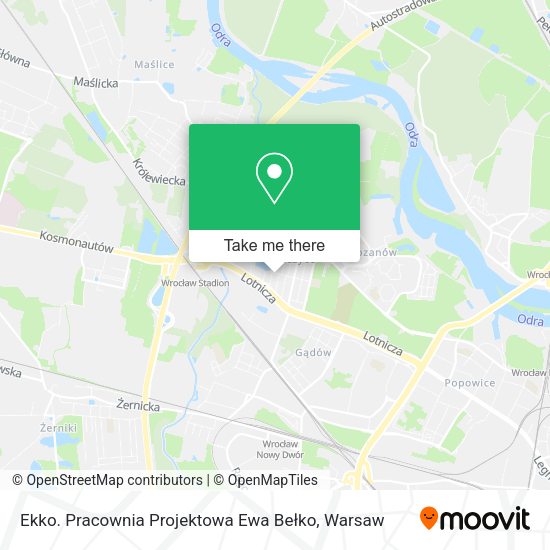 Ekko. Pracownia Projektowa Ewa Bełko map