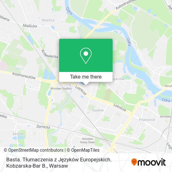 Basta. Tłumaczenia z Języków Europejskich. Kobzarska-Bar B. map