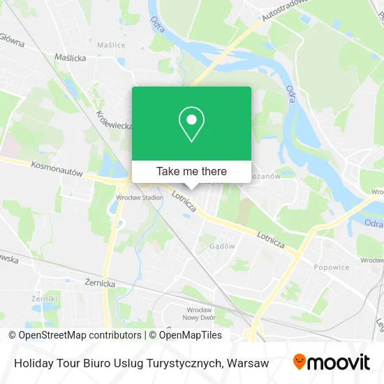 Карта Holiday Tour Biuro Uslug Turystycznych