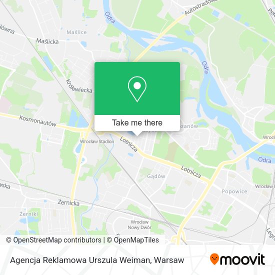 Agencja Reklamowa Urszula Weiman map