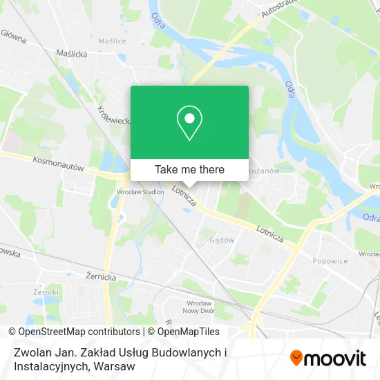 Zwolan Jan. Zakład Usług Budowlanych i Instalacyjnych map