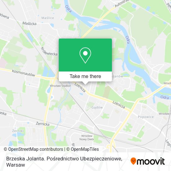 Brzeska Jolanta. Pośrednictwo Ubezpieczeniowe map