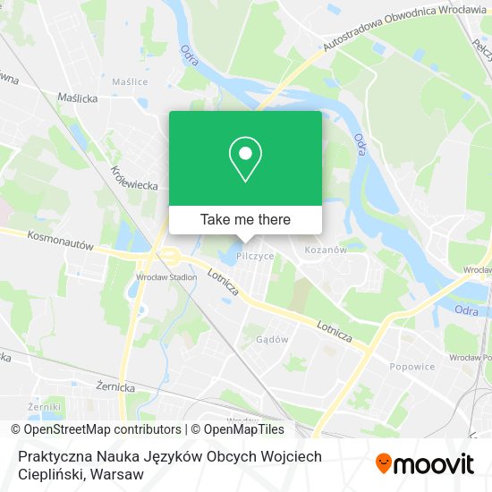 Praktyczna Nauka Języków Obcych Wojciech Ciepliński map