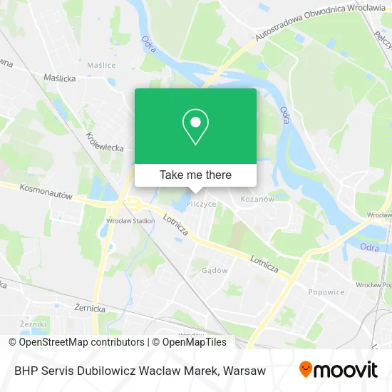 Карта BHP Servis Dubilowicz Waclaw Marek
