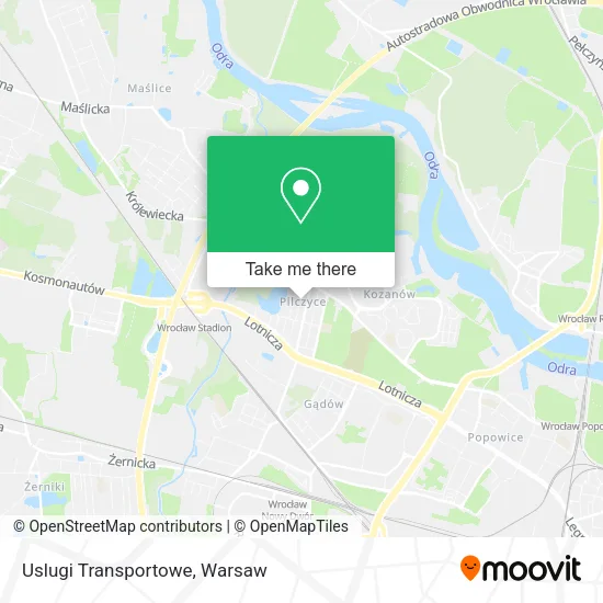 Карта Uslugi Transportowe