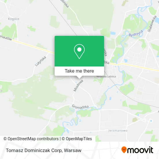 Карта Tomasz Dominiczak Corp