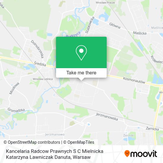 Kancelaria Radcow Prawnych S C Mielnicka Katarzyna Lawniczak Danuta map