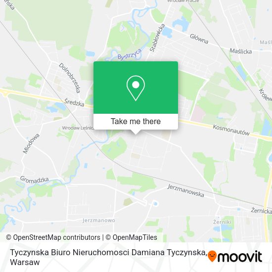 Tyczynska Biuro Nieruchomosci Damiana Tyczynska map