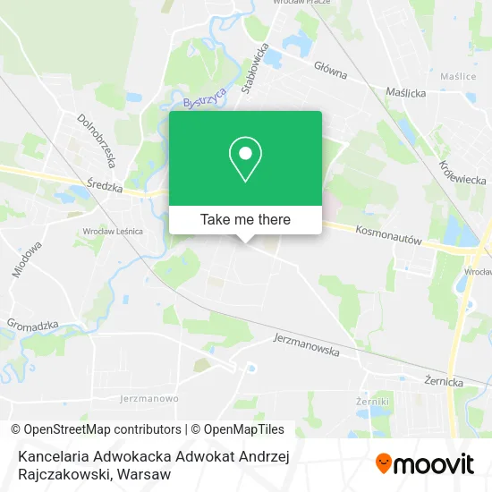Карта Kancelaria Adwokacka Adwokat Andrzej Rajczakowski