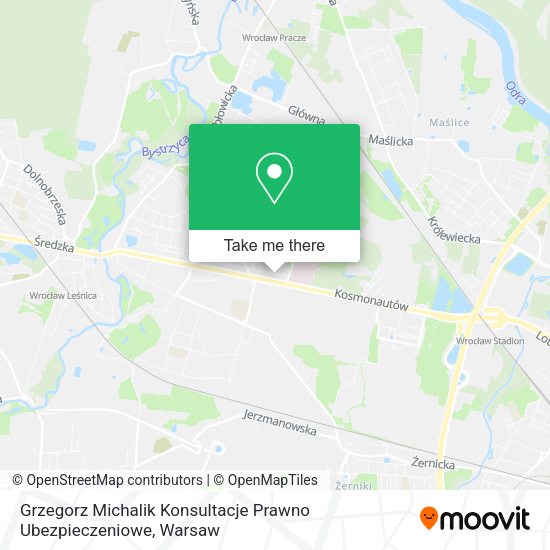 Grzegorz Michalik Konsultacje Prawno Ubezpieczeniowe map