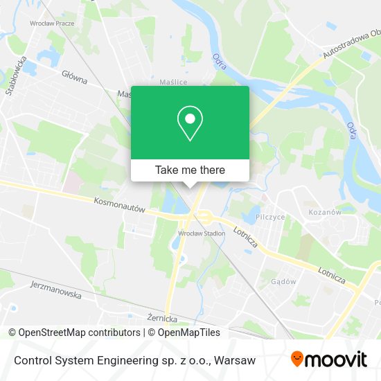 Карта Control System Engineering sp. z o.o.