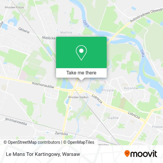 Le Mans Tor Kartingowy map