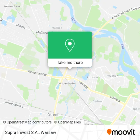 Карта Supra Inwest S.A.