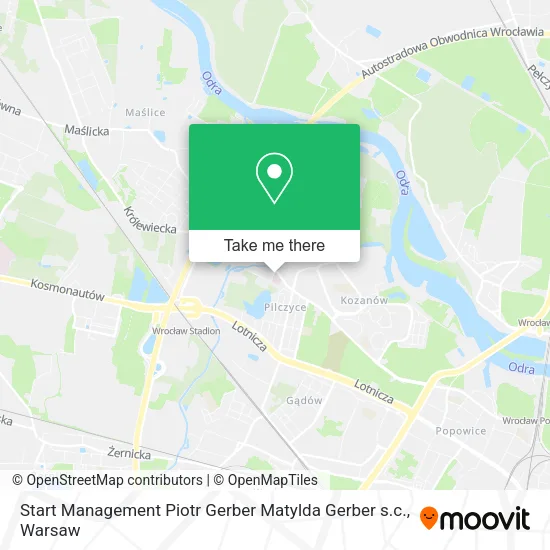 Карта Start Management Piotr Gerber Matylda Gerber s.c.
