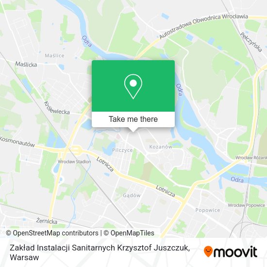 Карта Zakład Instalacji Sanitarnych Krzysztof Juszczuk