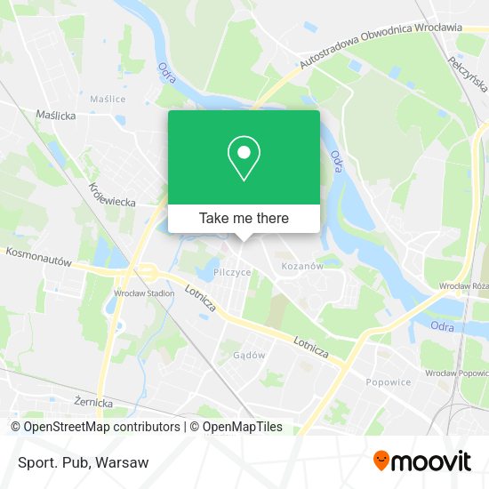 Sport. Pub map