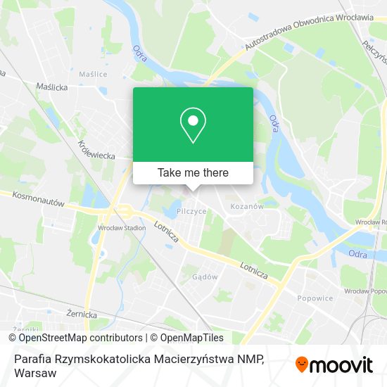 Parafia Rzymskokatolicka Macierzyństwa NMP map