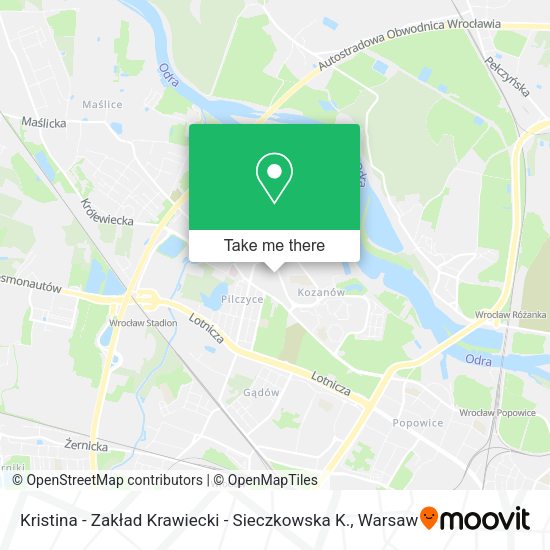 Kristina - Zakład Krawiecki - Sieczkowska K. map