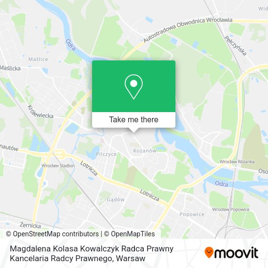 Magdalena Kolasa Kowalczyk Radca Prawny Kancelaria Radcy Prawnego map