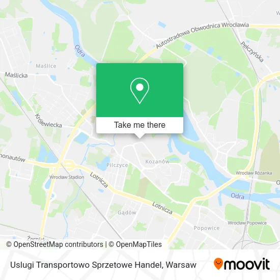 Карта Uslugi Transportowo Sprzetowe Handel