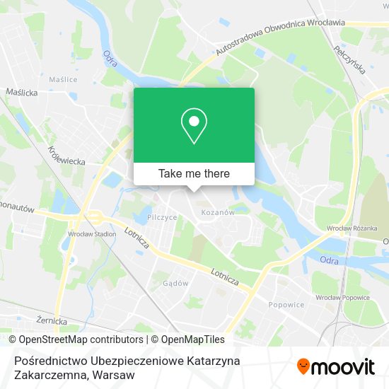 Pośrednictwo Ubezpieczeniowe Katarzyna Zakarczemna map