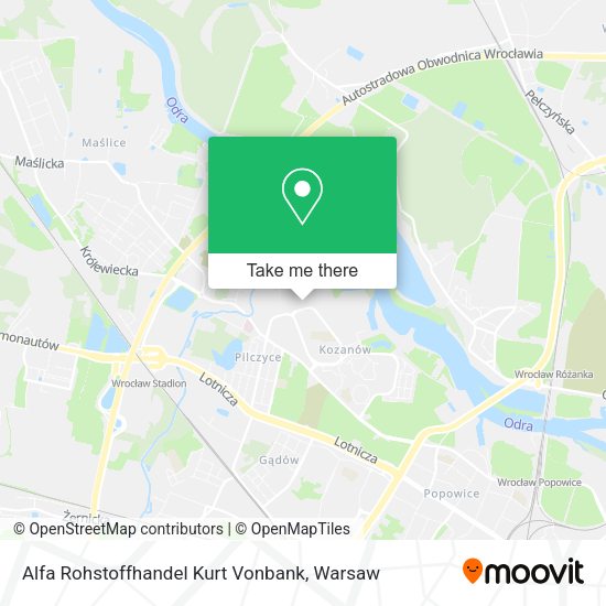 Alfa Rohstoffhandel Kurt Vonbank map