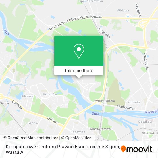 Карта Komputerowe Centrum Prawno Ekonomiczne Sigma