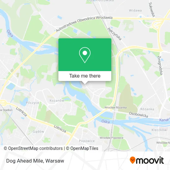 Карта Dog Ahead Mile