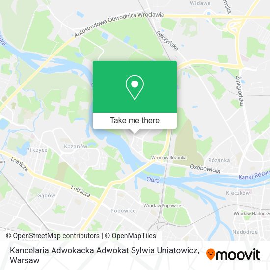 Kancelaria Adwokacka Adwokat Sylwia Uniatowicz map