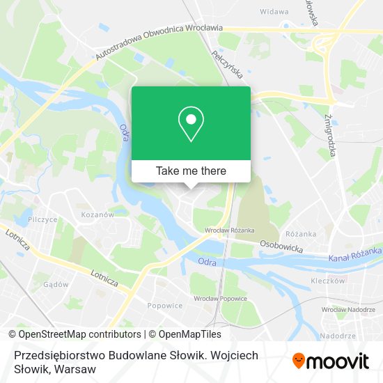 Przedsiębiorstwo Budowlane Słowik. Wojciech Słowik map