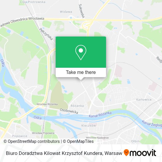 Biuro Doradztwa Kilowat Krzysztof Kundera map