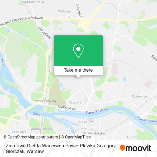 Ziemowit Giełda Warzywna Paweł Plewka Grzegorz Gierczak map