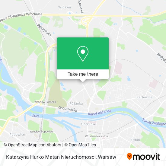 Katarzyna Hurko Matan Nieruchomosci map