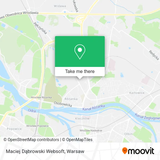 Карта Maciej Dąbrowski Websoft