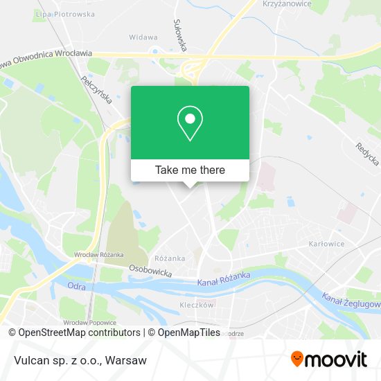 Vulcan sp. z o.o. map