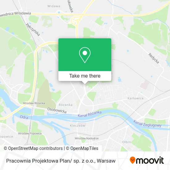 Карта Pracownia Projektowa Plan/ sp. z o.o.