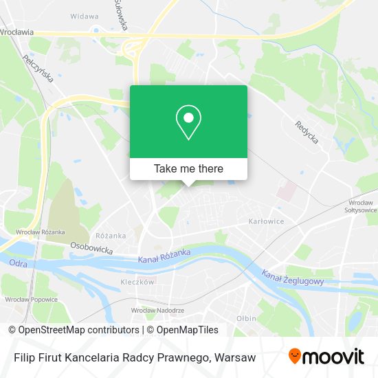 Filip Firut Kancelaria Radcy Prawnego map